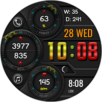 DIGI REPLANT WS38 Watch face