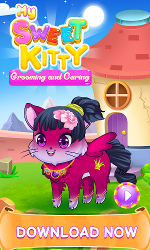 My Sweet Kitty Grooming and Caring Screenshot 0