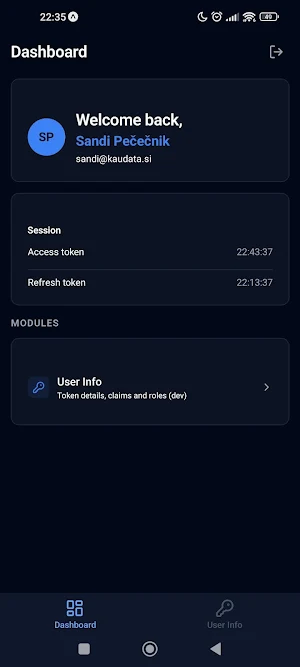 Kaudata App Screenshot 1