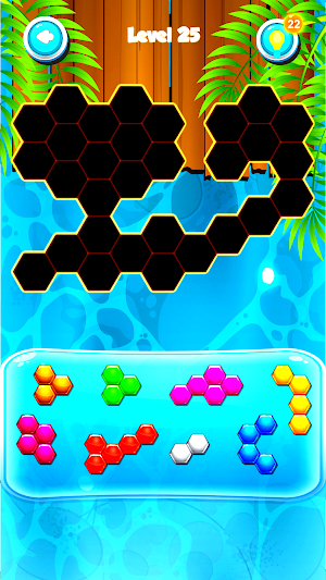 Hexa Jigsaw - Puzzles Game Screenshot 1