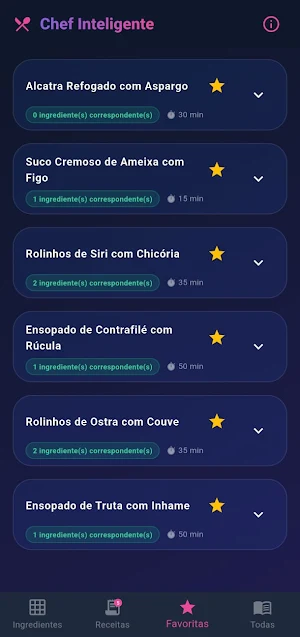 Receitas - Chef Inteligente Screenshot 3