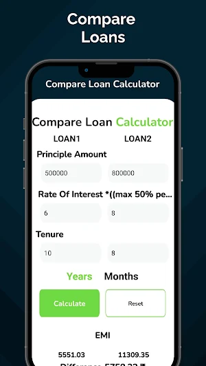 Loan Slayer - EMI Calculator Screenshot 3
