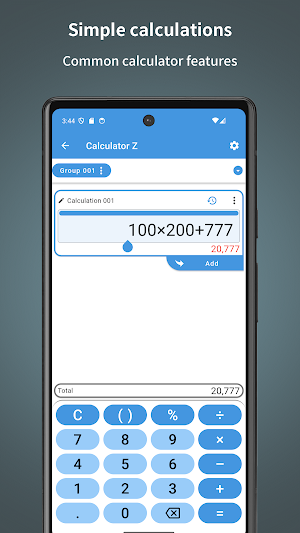 Calculator Z Screenshot 0