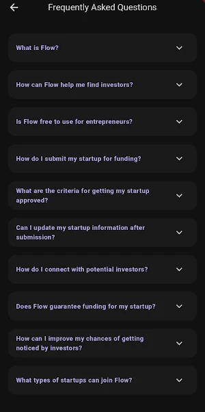 Flow Entrepreneurs App Screenshot 3
