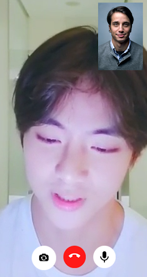 V. Kim Taehyung Fake Chat & Video Call - Call You Screenshot 1