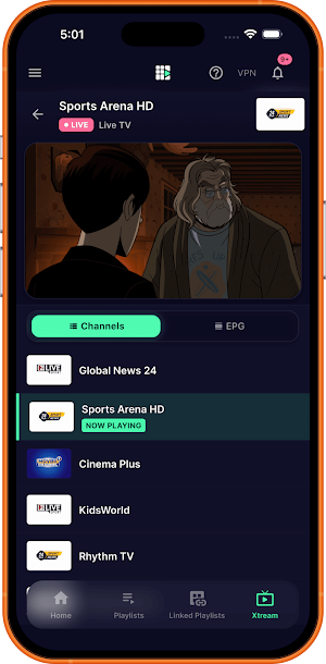 GridStreamr Screenshot 2