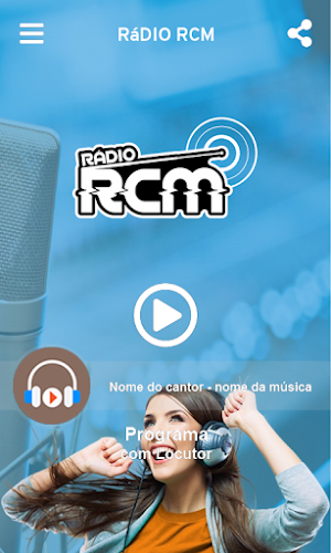 Rádio RCM Screenshot 1