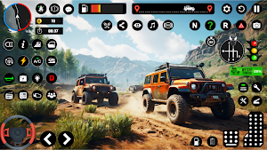 4x4 Jeep SUV Offroad Driving Screenshot 0
