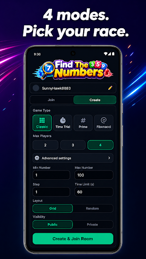 Find The Numbers: Brain Race Screenshot 3