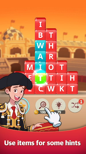 Word Romance: Puzzle Mission! Screenshot 2