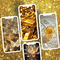 Gold Live Wallpaper