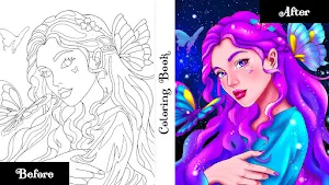 Paint By Number - Color Books Screenshot 2