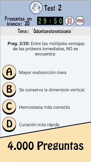 TestOpos Medicina General Screenshot 2