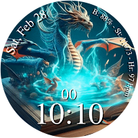 Dragon Book Animated WatchFace