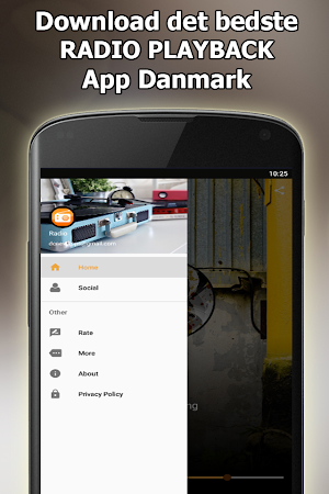 Radio PLAYBACK Online Gratis Danmark Screenshot 2
