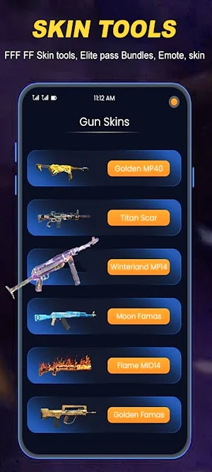 SkinFire - FFF Skin Tools Screenshot 3