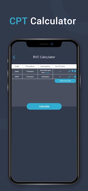 CPT Code Calculator Screenshot 3