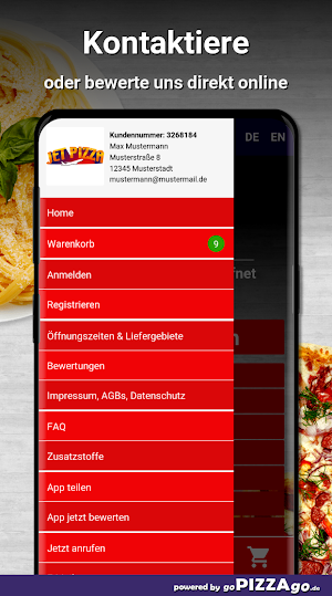 Jet Pizza Service Achim Screenshot 2