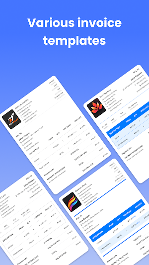 BillUp: Easy Invoice Maker Screenshot 1