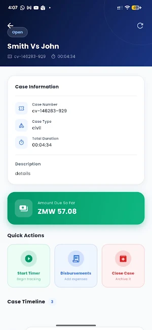 Digital Bill Of Cost Screenshot 3