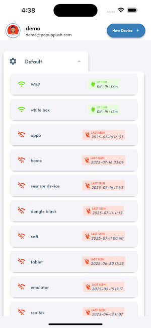 PopUpPush Remote Screenshot 0