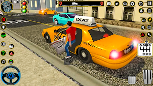 City Taxi Driving Simulator 3D Screenshot 1