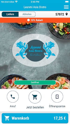 Leanmi Asia Bistro Screenshot 0