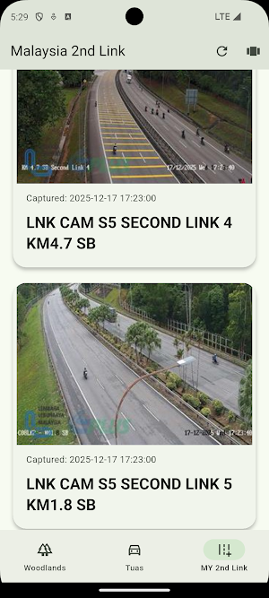 Woodlands Traffic Real-time:SG Screenshot 2