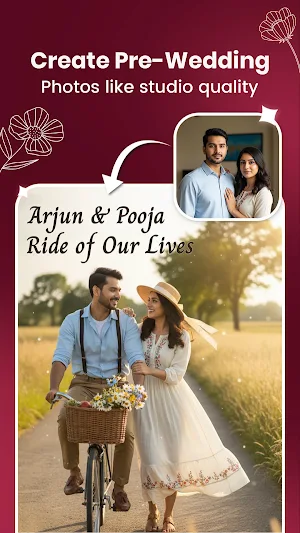 AI Pre-Wedding Photo Shoot Screenshot 2