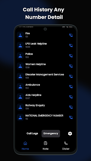 Call History Any Number Detail Screenshot 1