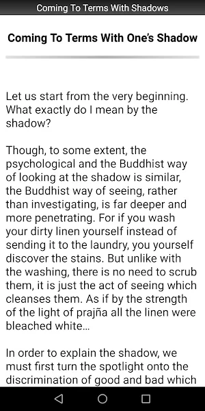 Coming To Terms With Shadows Screenshot 1