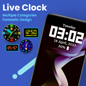 Live Clock Wallpapers Screenshot 0