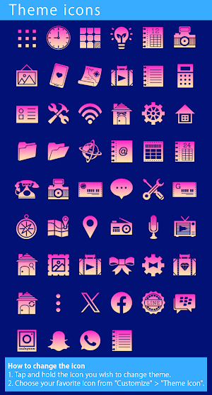 Nagaoka Fireworks Theme +HOME Screenshot 3