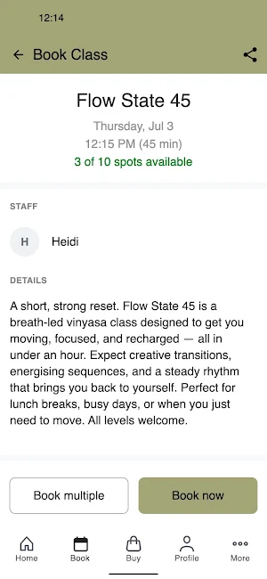 Social Yoga Screenshot 2