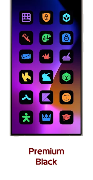 iDark OS Icon Pack Screenshot 2