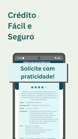 Empréstimo Pessoal Fácil Screenshot 2