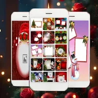 Christmas frames for design