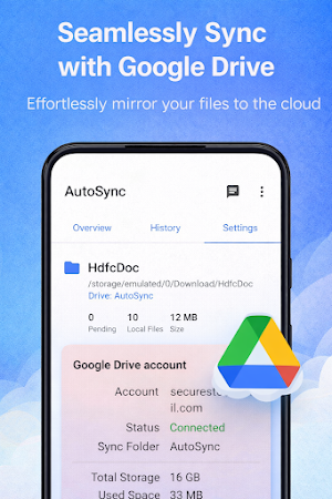 Drive AutoSync & Backup Screenshot 2