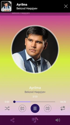 Bekzod Haqqiyev qo'shiqlari Screenshot 3