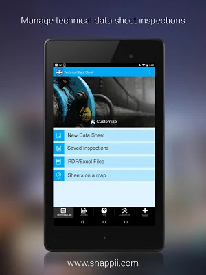 Technical Data Sheet Screenshot 0
