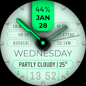 Watch Face WF176 Screenshot 2