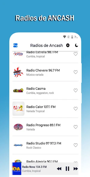 Radios de Ancash Screenshot 1