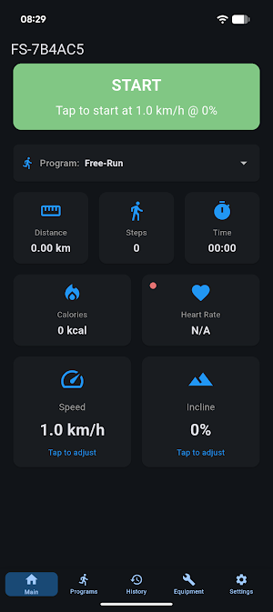 Treadmill Assistant Screenshot 0
