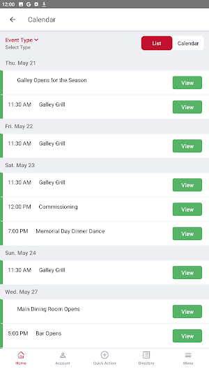 Edgartown Yacht Club Screenshot 2