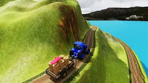 Heavy Tractor Trolley Cargo Sim: Farming Game 2021 Screenshot 1