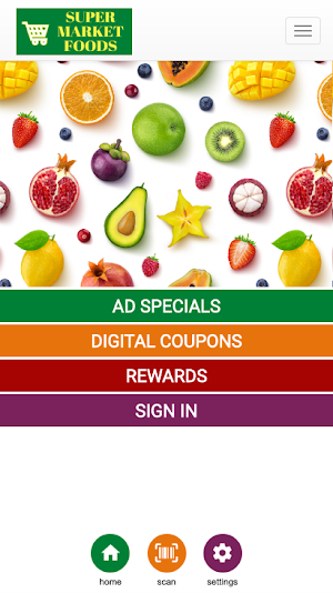 Supermarket Foods Screenshot 0