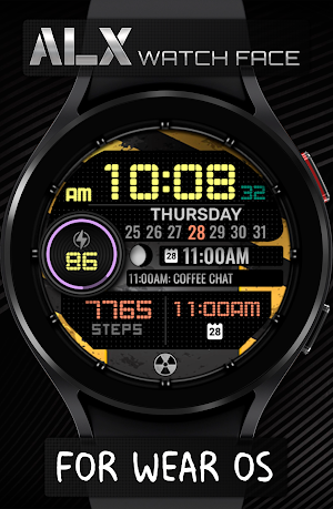 ALX26 LCD Watch Face Screenshot 2