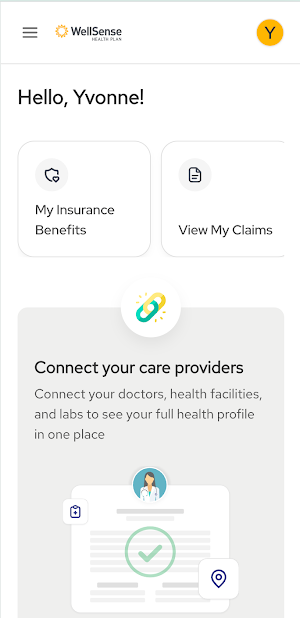 WellSense Health Plan Screenshot 0
