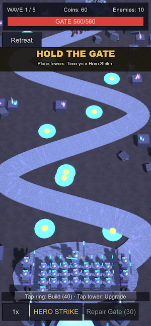Tiny Empire: Castle Defense Screenshot 2
