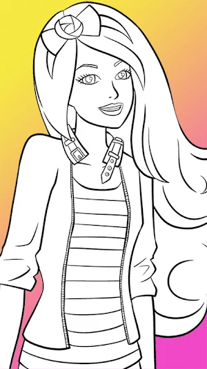 How to draw Doll Princess Screenshot 1